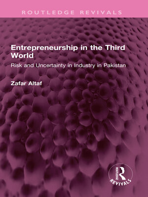 cover image of Entrepreneurship in the Third World